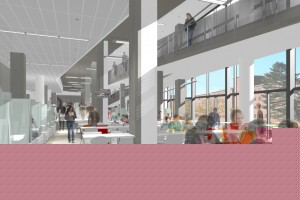 Syracuse Univ.--Dining Hall, South View
