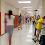Peachtree Middle School--Hallway Peachtree Middle School--Hallway