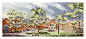 Peachtree Middle School--Perspective